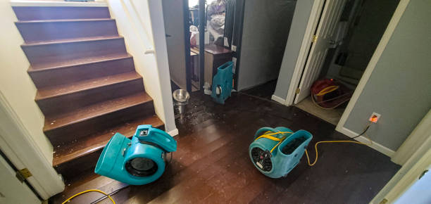 Water damage restoration process in Delano, CA